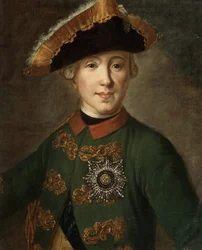Porträt von Zar Peter III.